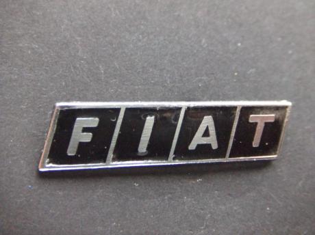 Fiat logo zwart